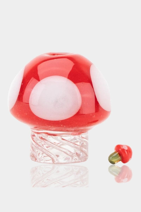 New DAB Cap Mushroom Quartz Banger Carb Cap - China Glass Adapter and  Smoking Accessories price