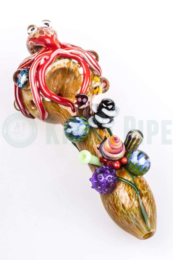 Empire Glassworks 4'' Mini Owl Glass Hand Pipe