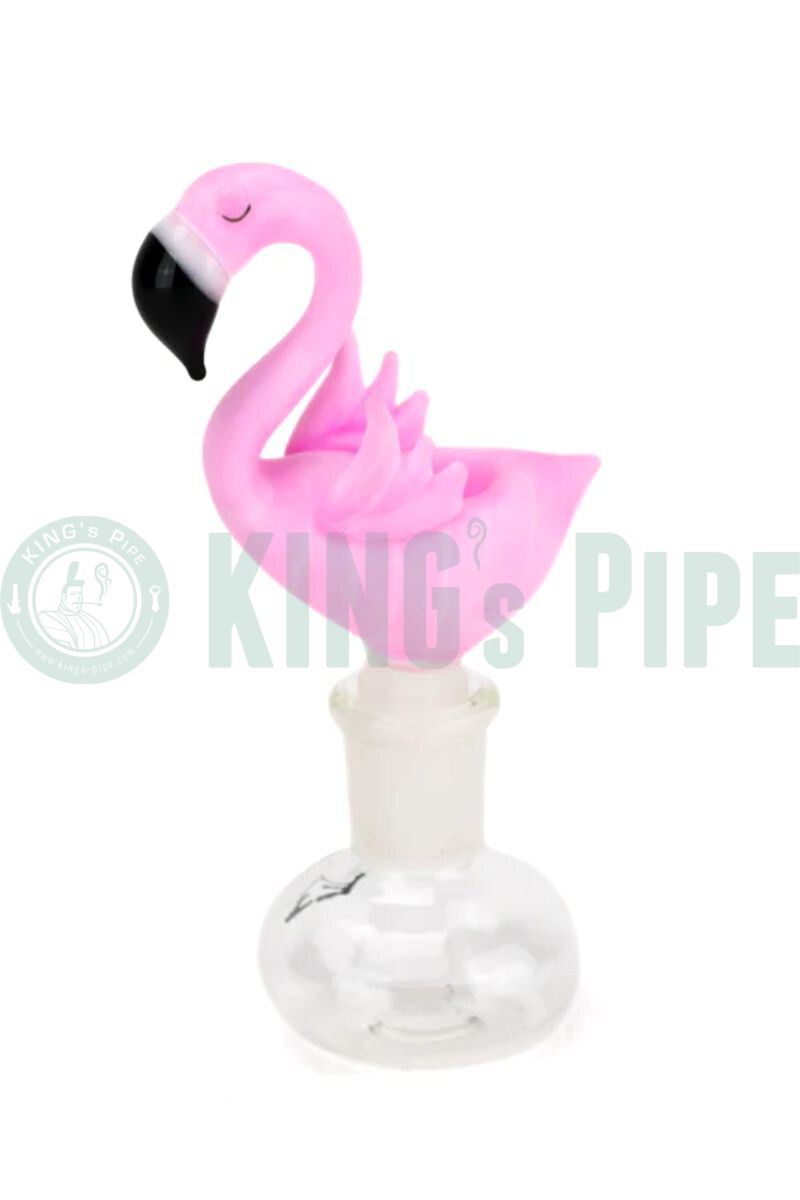 Empire Glassworks - 14mm Flamingo Glass Bowl