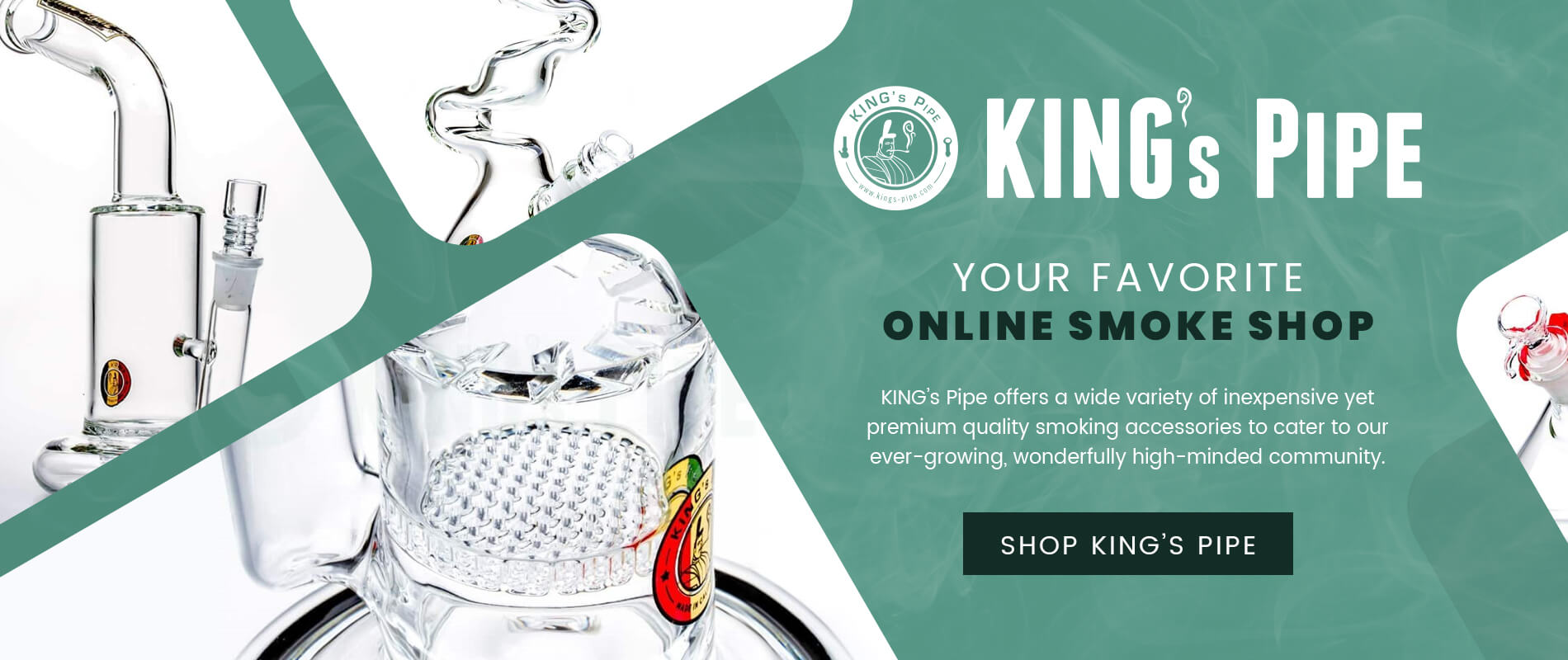 king's pipe perc bongs