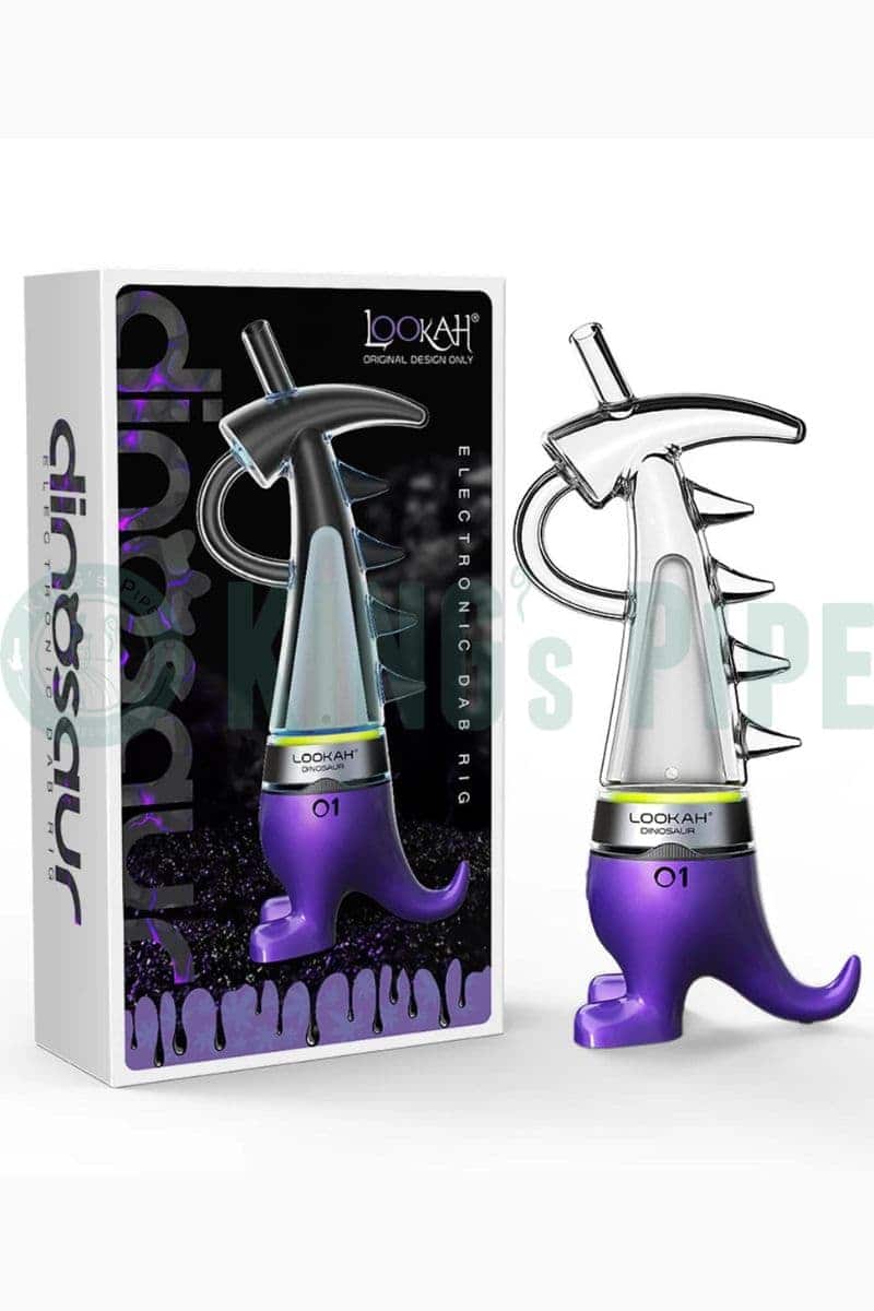 Lookah Dinosaur Electric Dab Rig Purple