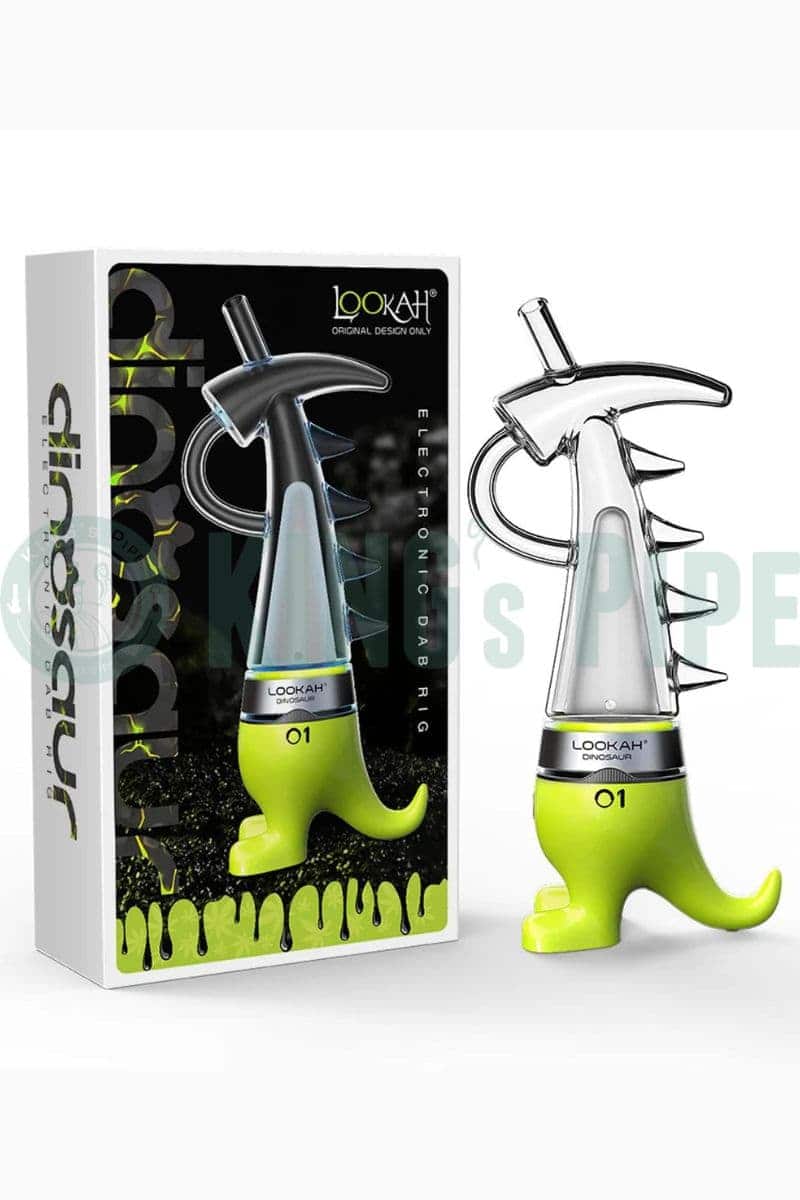 Lookah Dinosaur Electric Dab Rig Neon Green