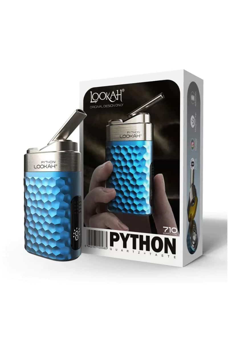 Lookah PYTHON Dab Pen Vaporizer Blue