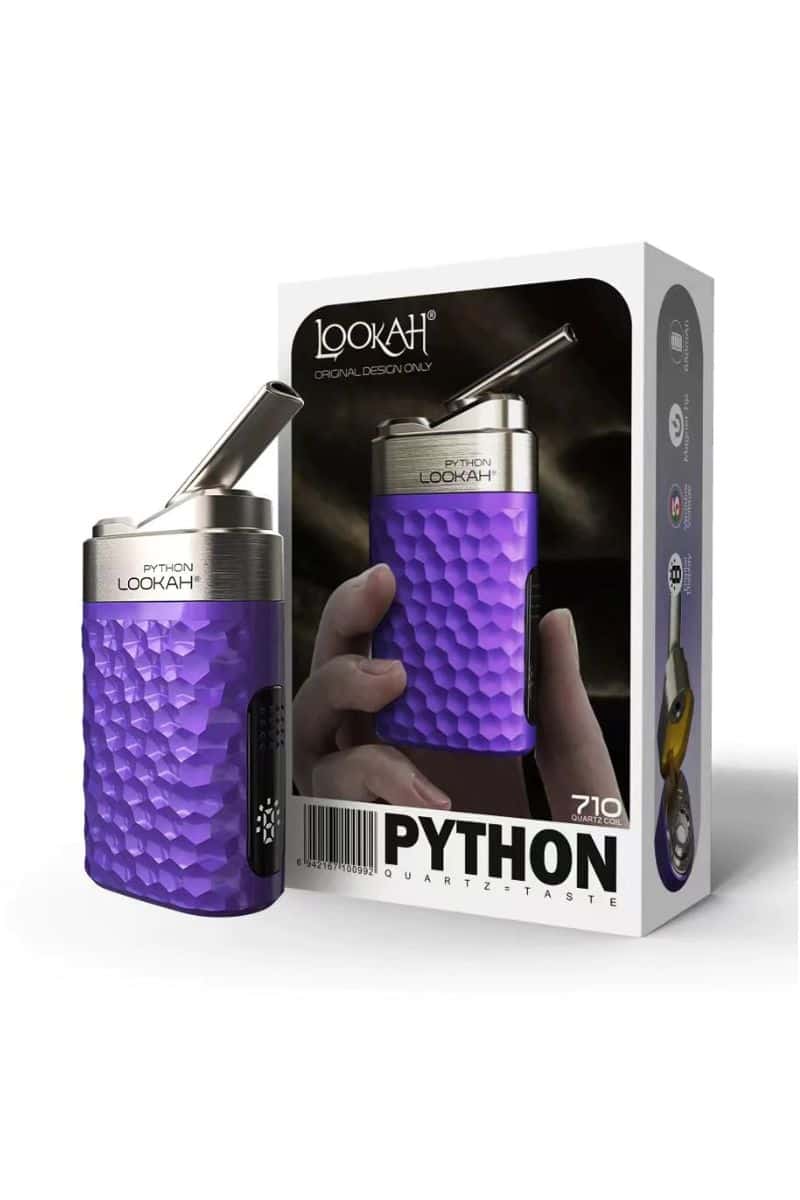 Lookah PYTHON Dab Pen Vaporizer Purple