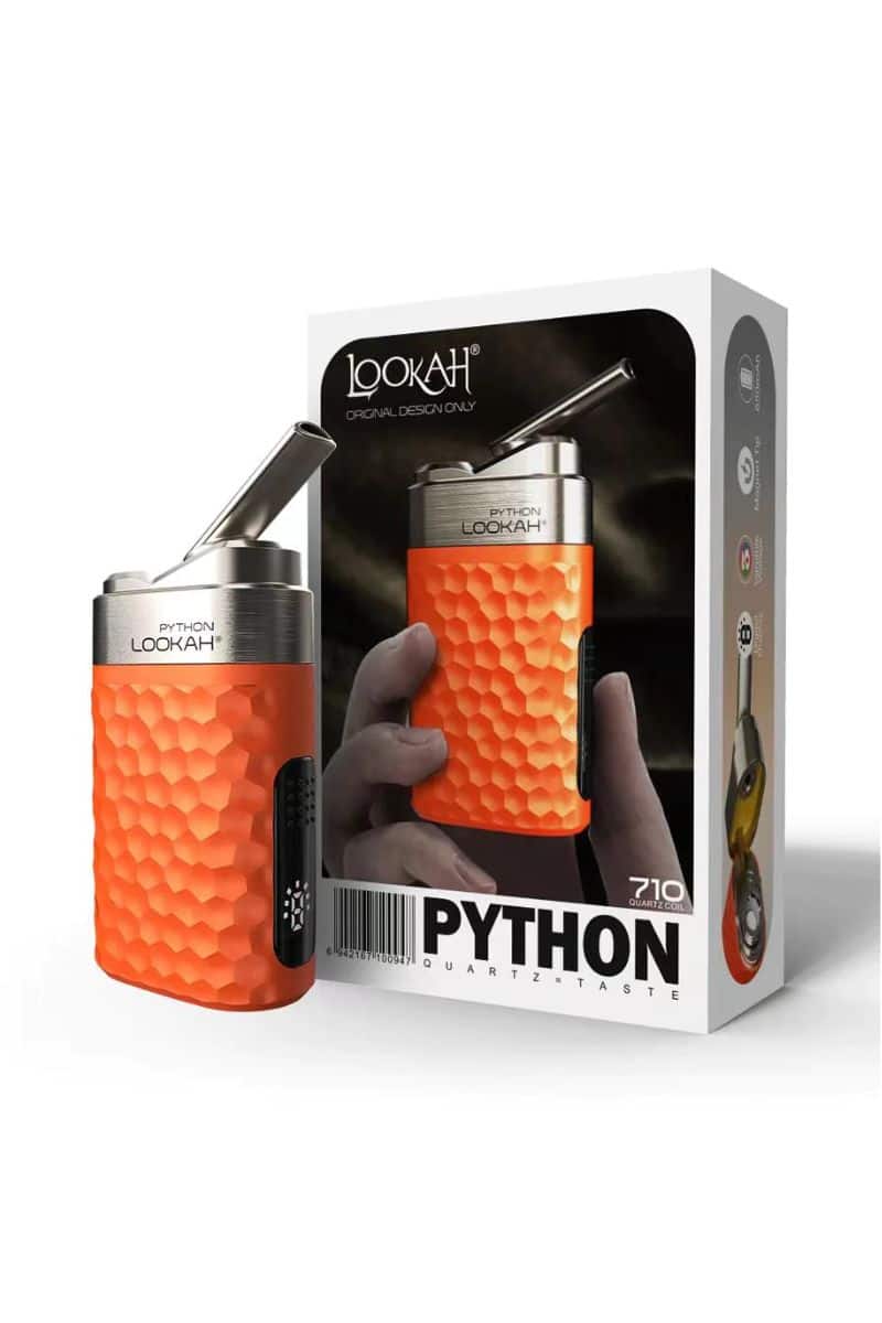 Lookah PYTHON Dab Pen Vaporizer Orange