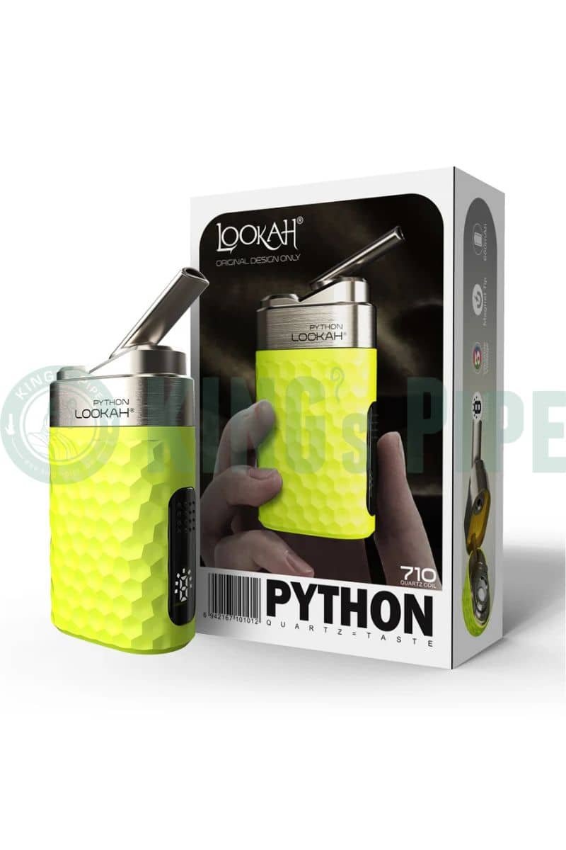 Lookah PYTHON Dab Pen Vaporizer Neon Green