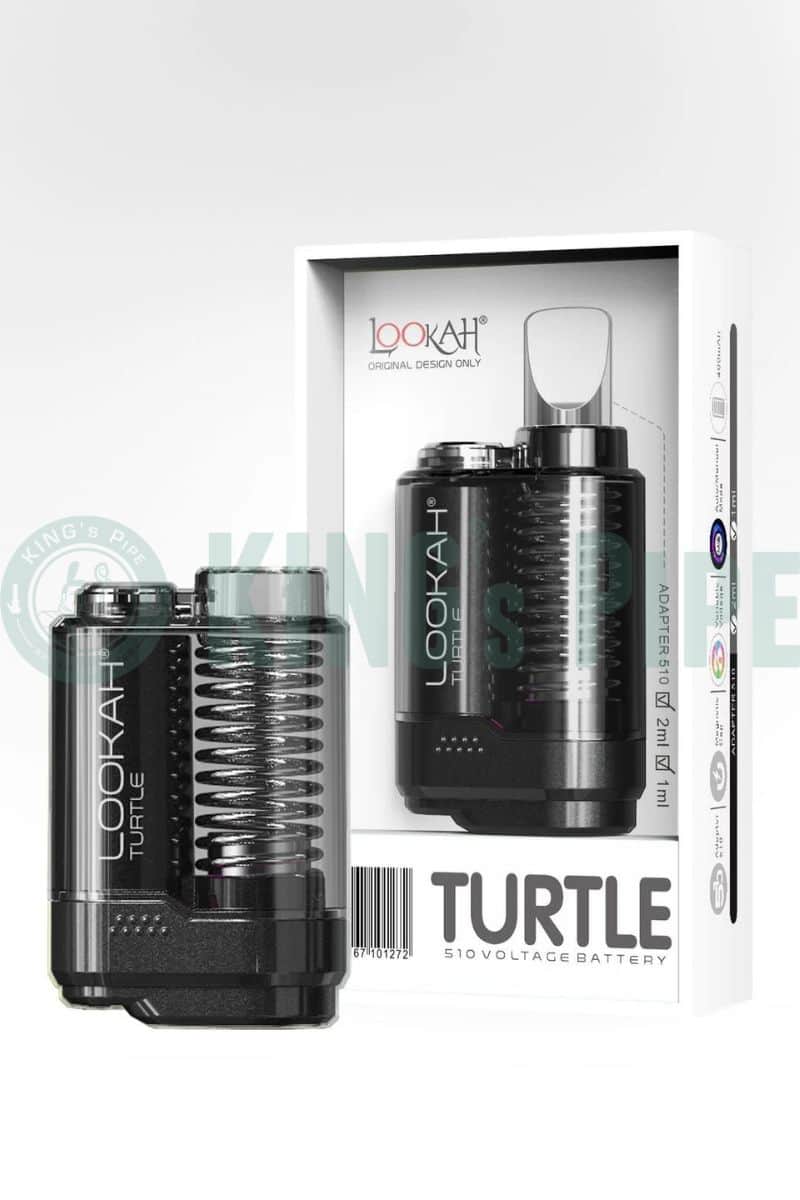 Lookah Turtle 510 Thread Cart Battery Black