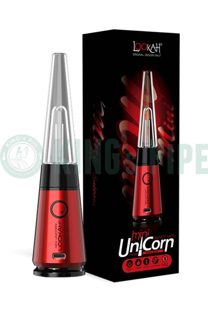 Lookah Unicorn Mini eRig Red