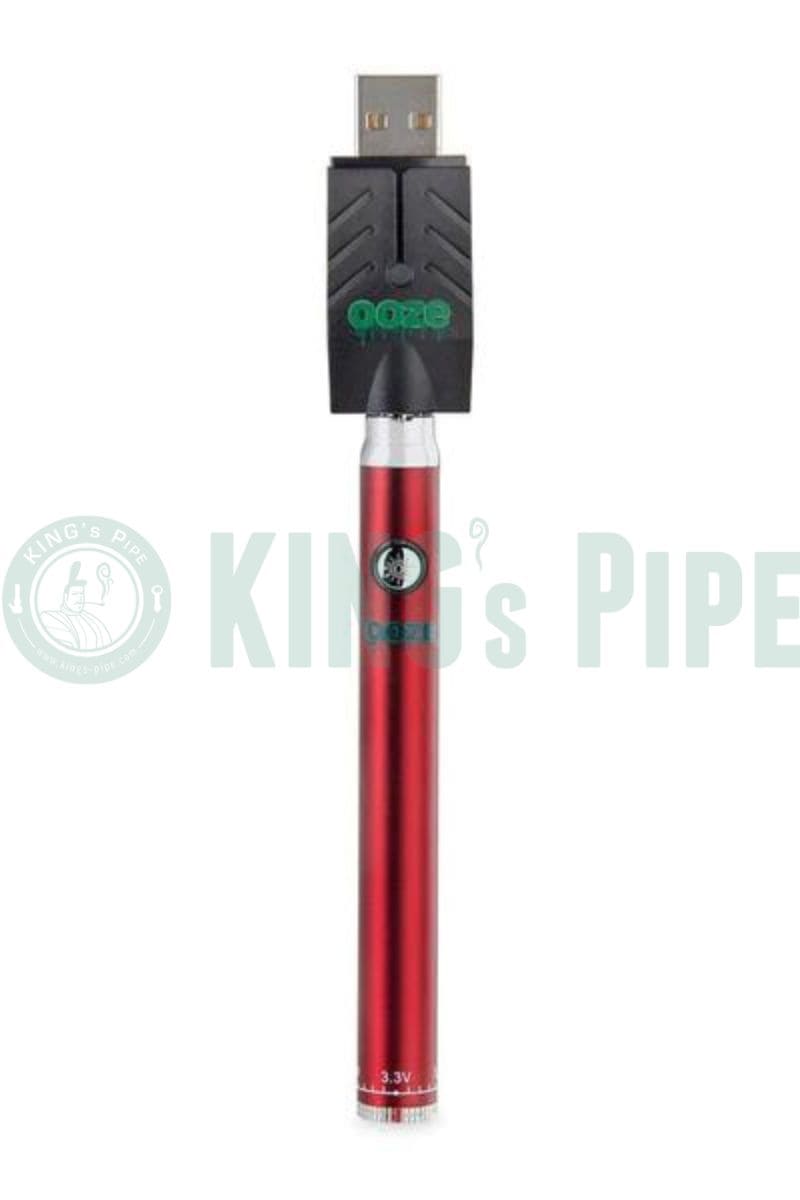 OOZE - Slim Pen Twist Battery + Smart USB (Version 1.0) Ruby Red