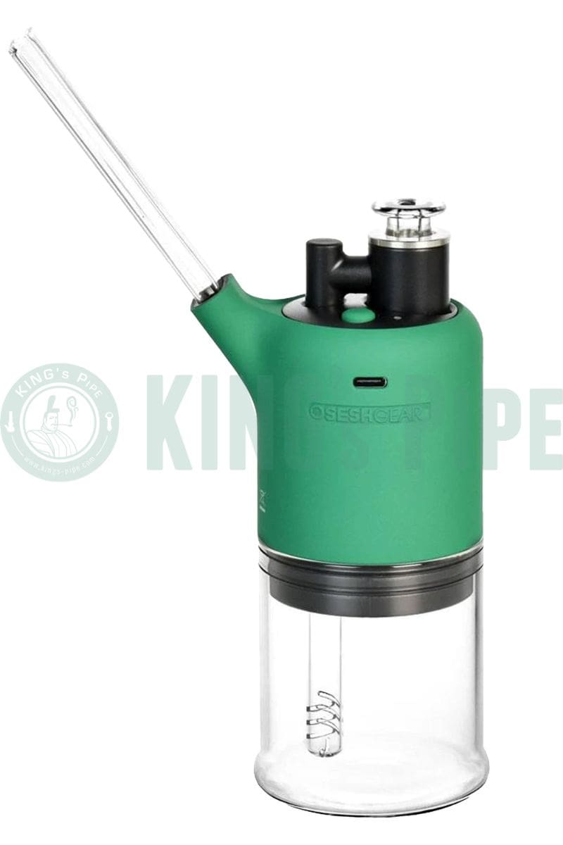 SeshGear Dabtron (Electric Dab Rig under $100) Ultramarine Green