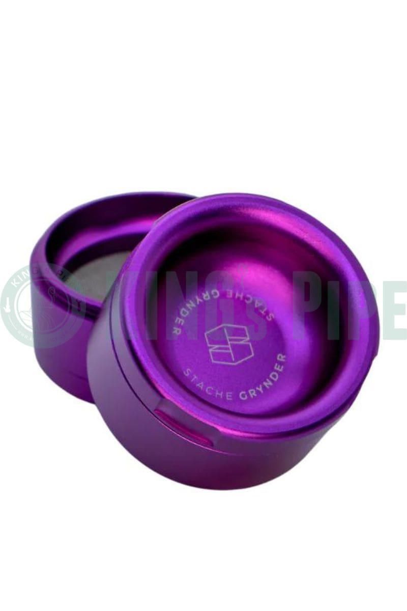 Stache Products Grynder N.Y.A.G. 4-Piece Grinder Purple