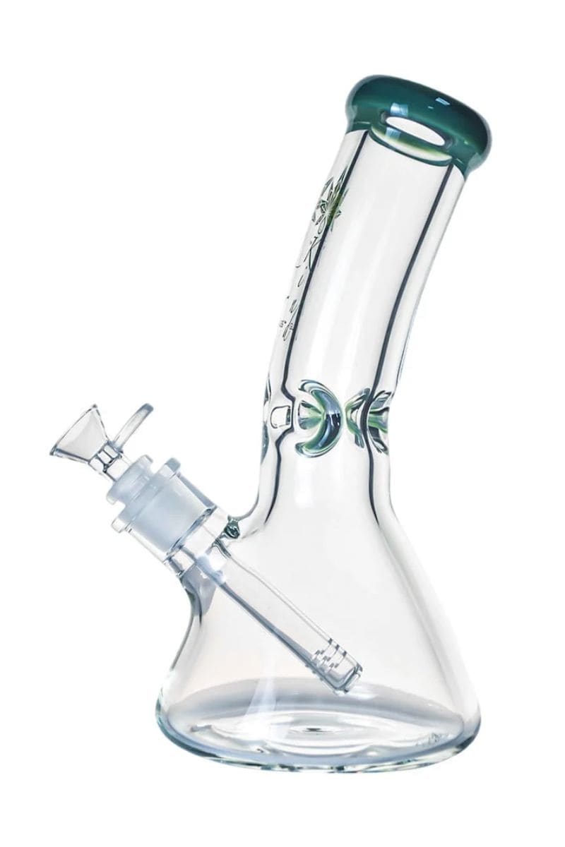 The Kind Glass - 9mm Glass Bent Neck Beaker 10 inches