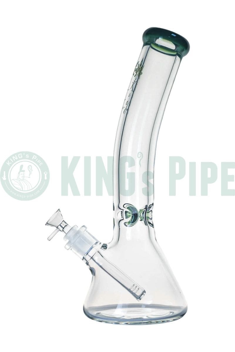 The Kind Glass - 9mm Glass Bent Neck Beaker 14 inches