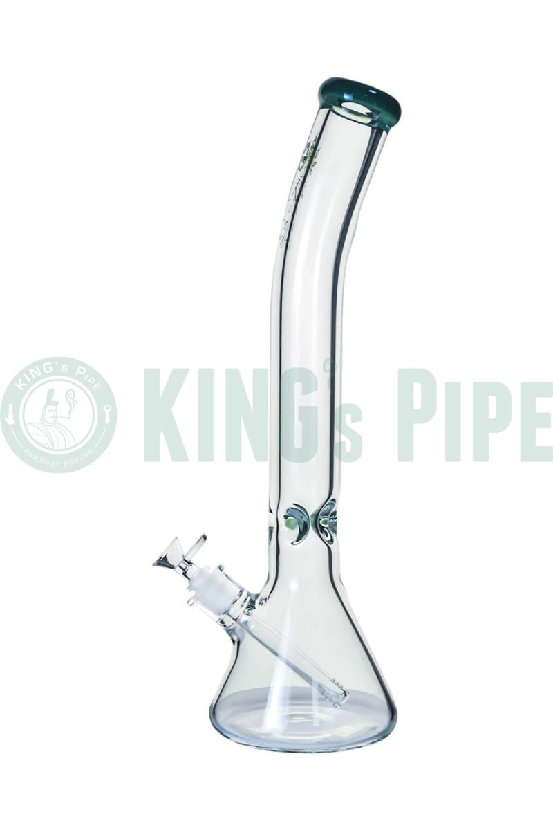 The Kind Glass - 9mm Glass Bent Neck Beaker 18 inches