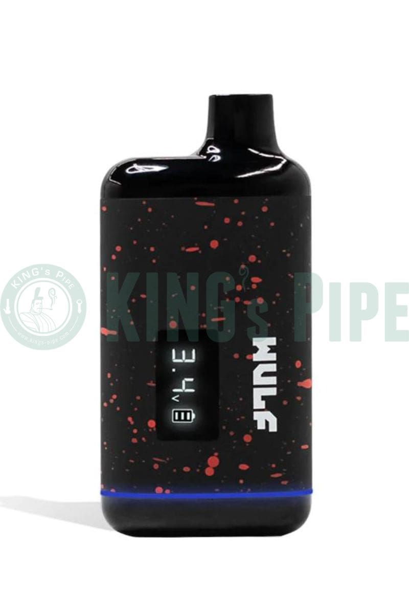 Wulf Mods Recon 510 Thread Cartridge Battery Black Red Splatter