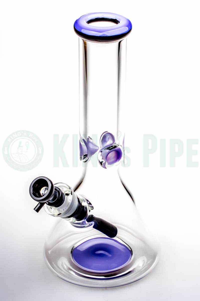 12&#39;&#39; 9mm Beaker Bong with Purple Accent