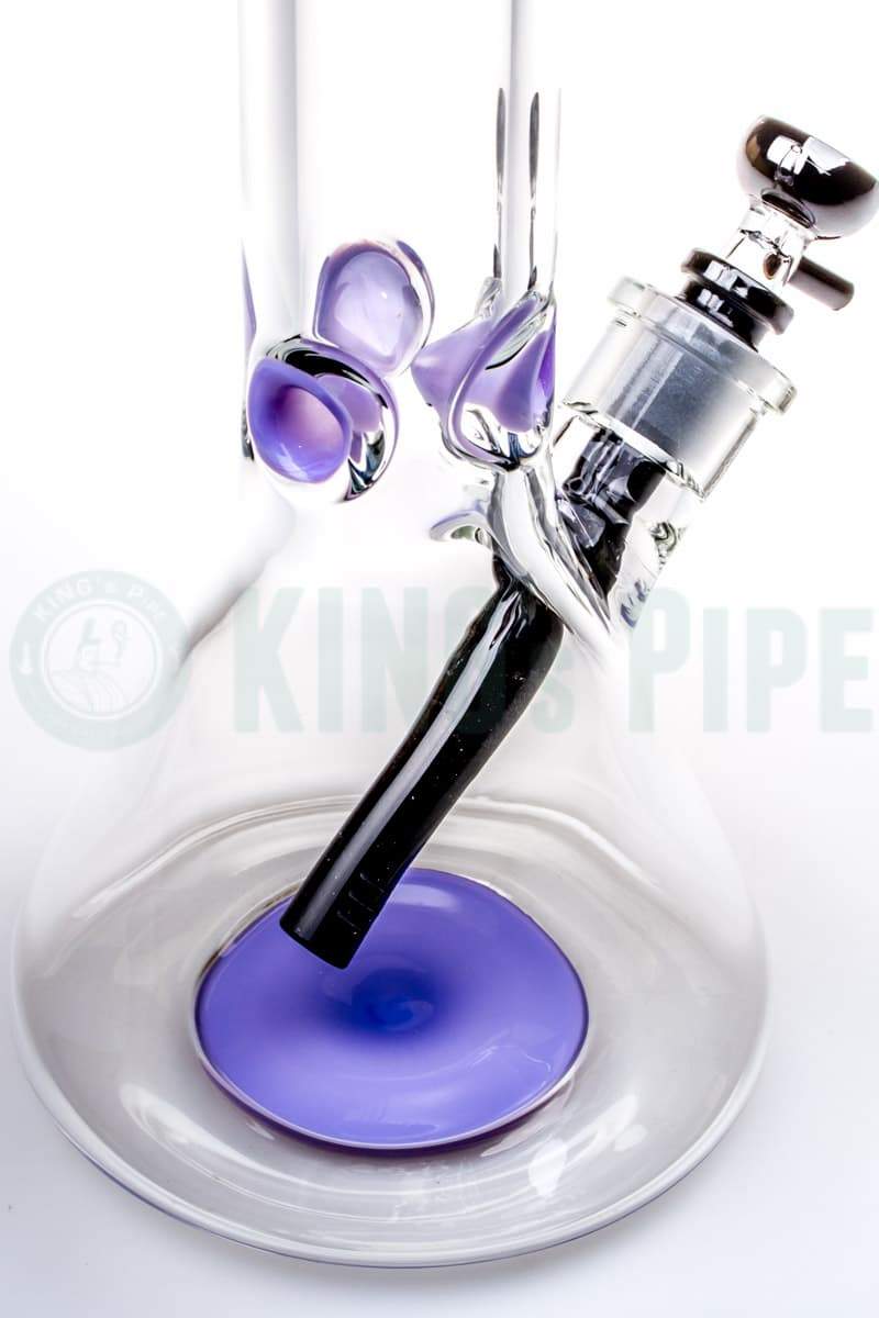 12&#39;&#39; 9mm Beaker Bong with Purple Accent