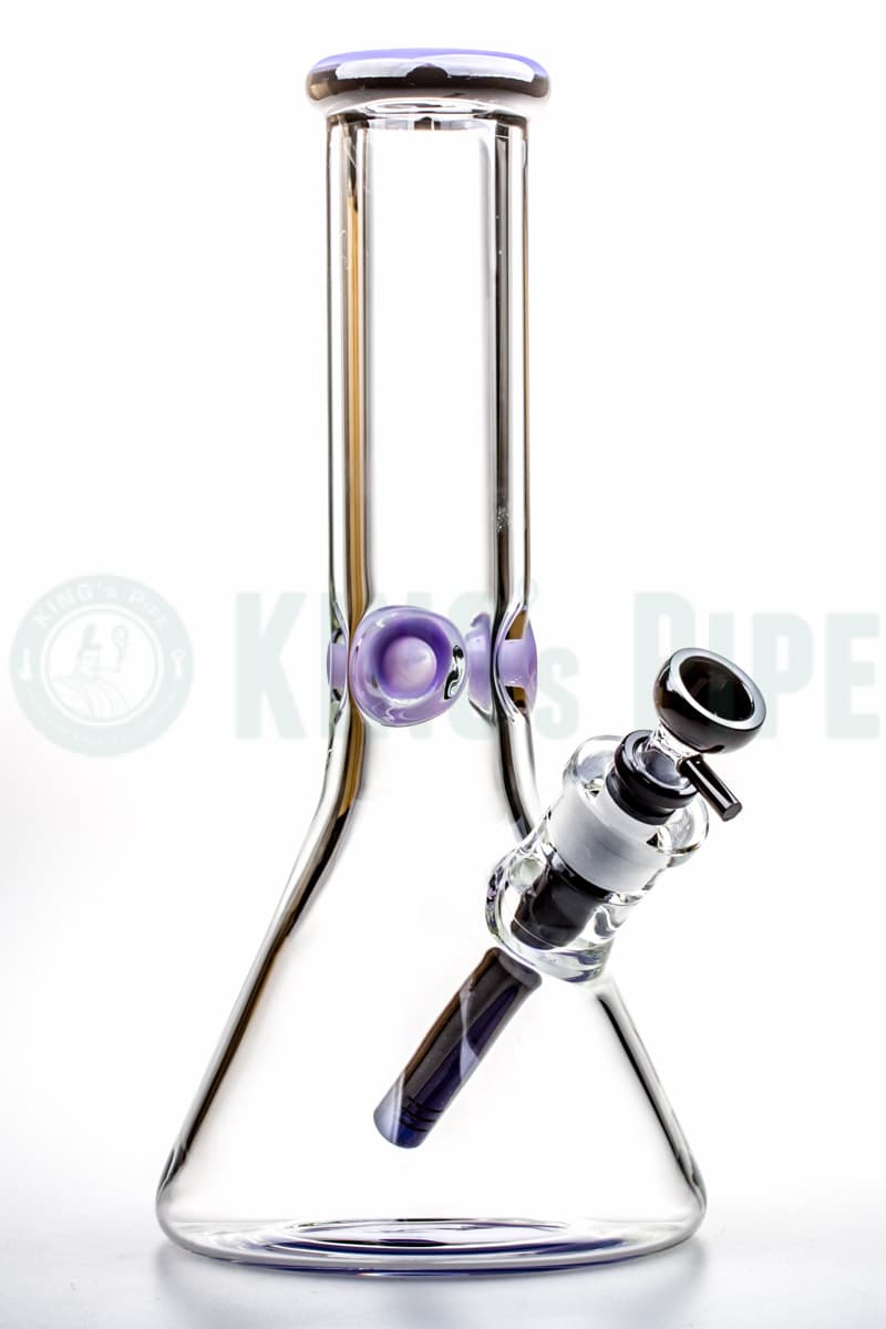 12&#39;&#39; 9mm Beaker Bong with Purple Accent