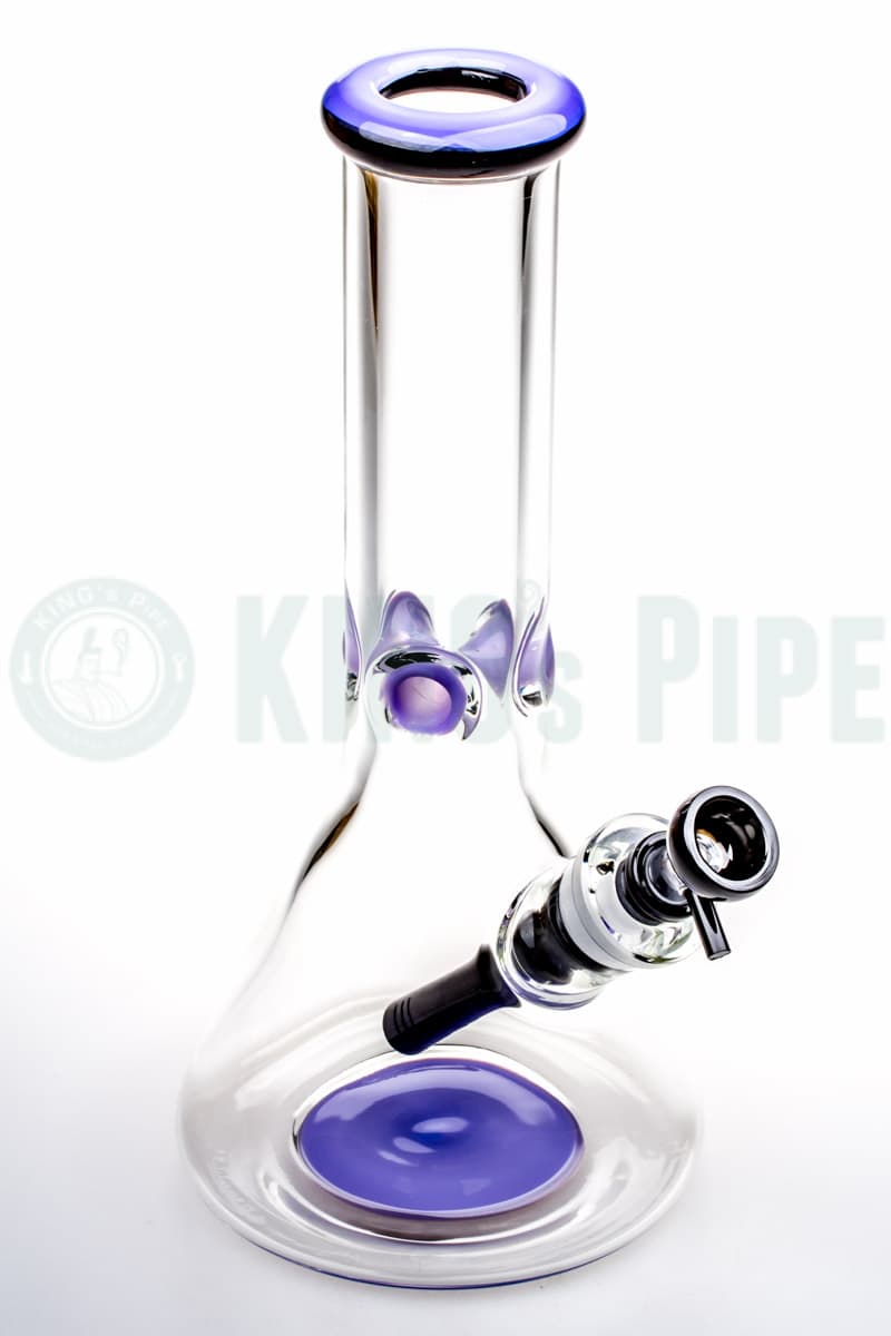 12&#39;&#39; 9mm Beaker Bong with Purple Accent