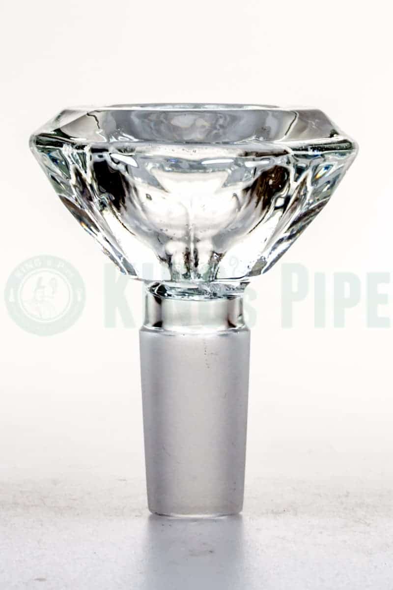 14mm Male Diamond Glass Bong Bowl Piece