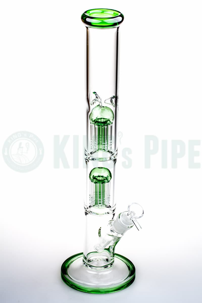 16 Inch Double Tree Straight Bong