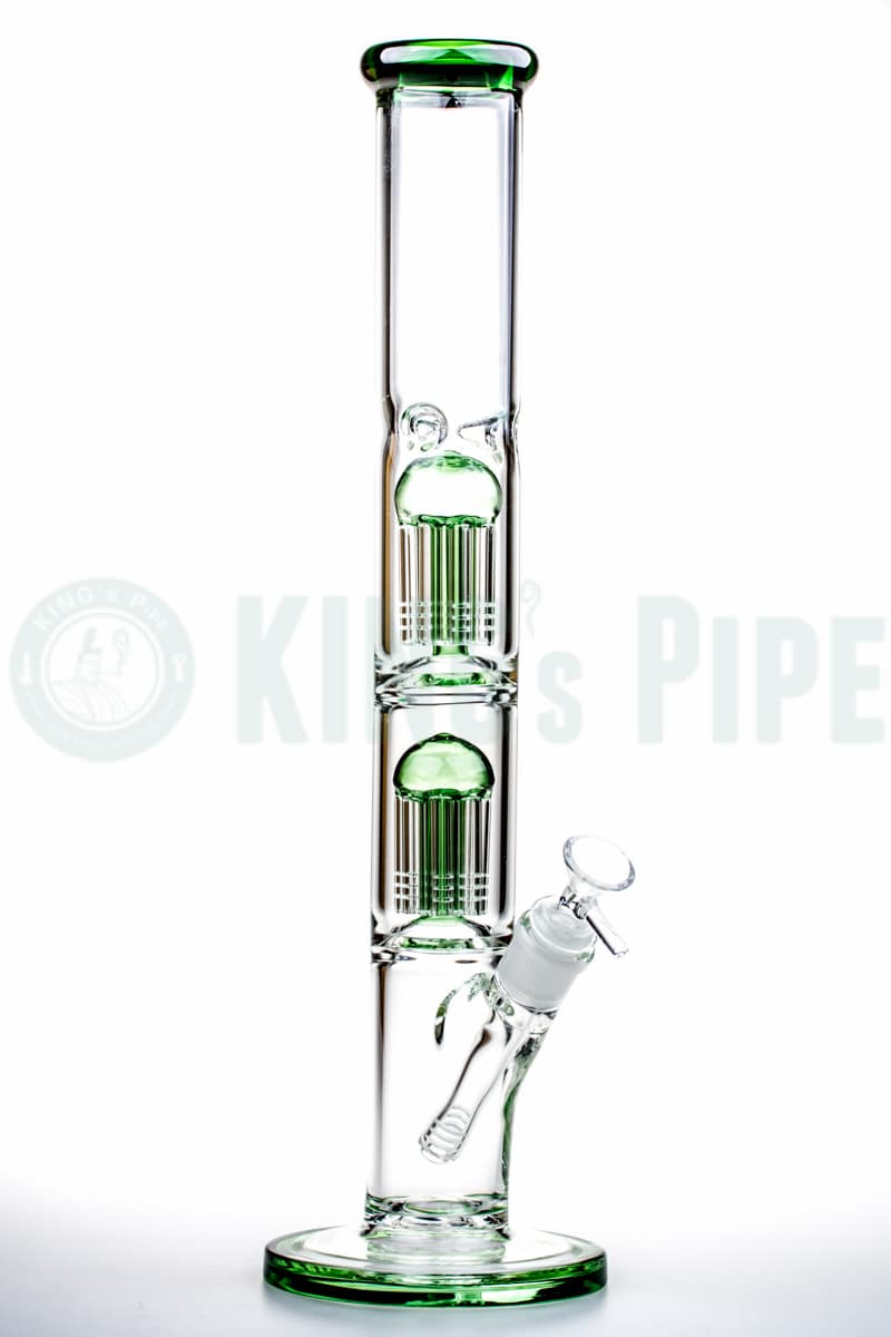 16 Inch Double Tree Straight Bong