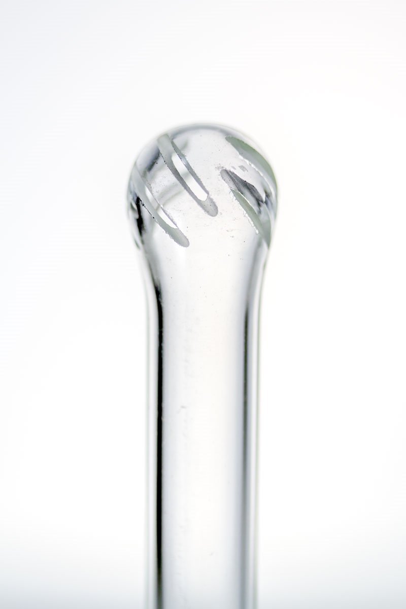 4.5&#39;&#39; Round Showerhead Diffused Downstem - 14mm / 18mm