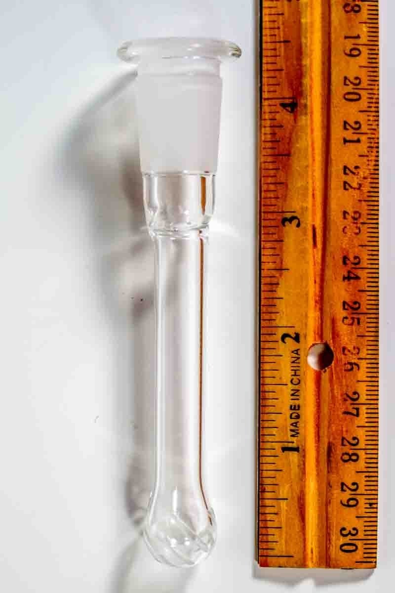 4.5&#39;&#39; Round Showerhead Diffused Downstem - 14mm / 18mm