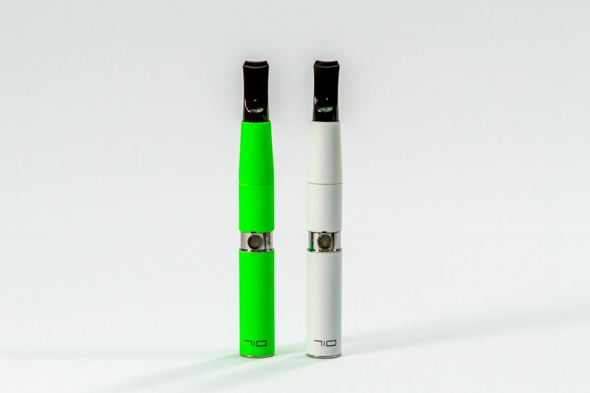 710 Mini Vaporizer Kit + Car Charger - Neon Green