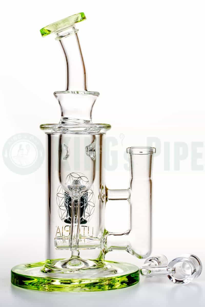 8 inch Inline Perc Incycler Bong