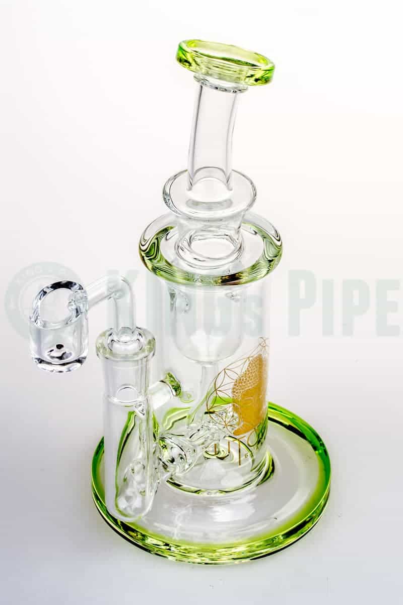 8 inch Inline Perc Incycler Bong