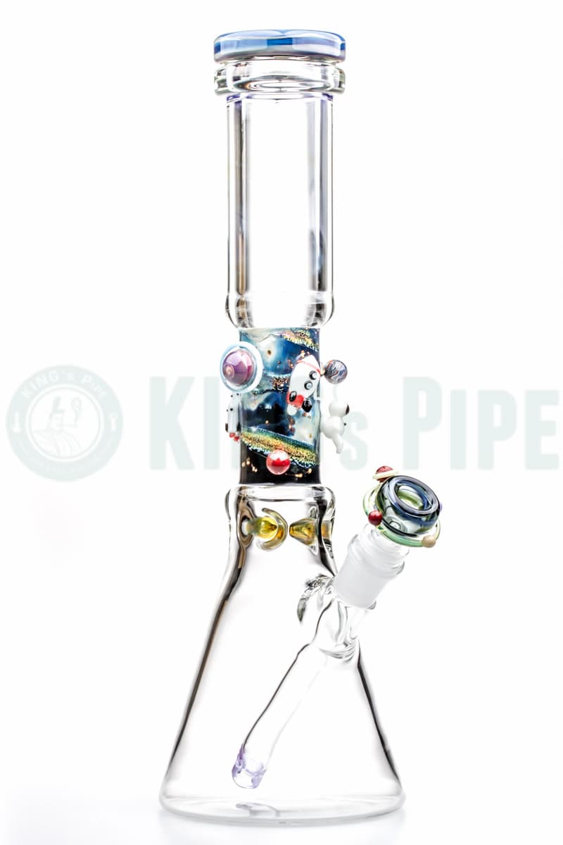 Empire Glassworks - Deep Forest Mini Beaker Bong