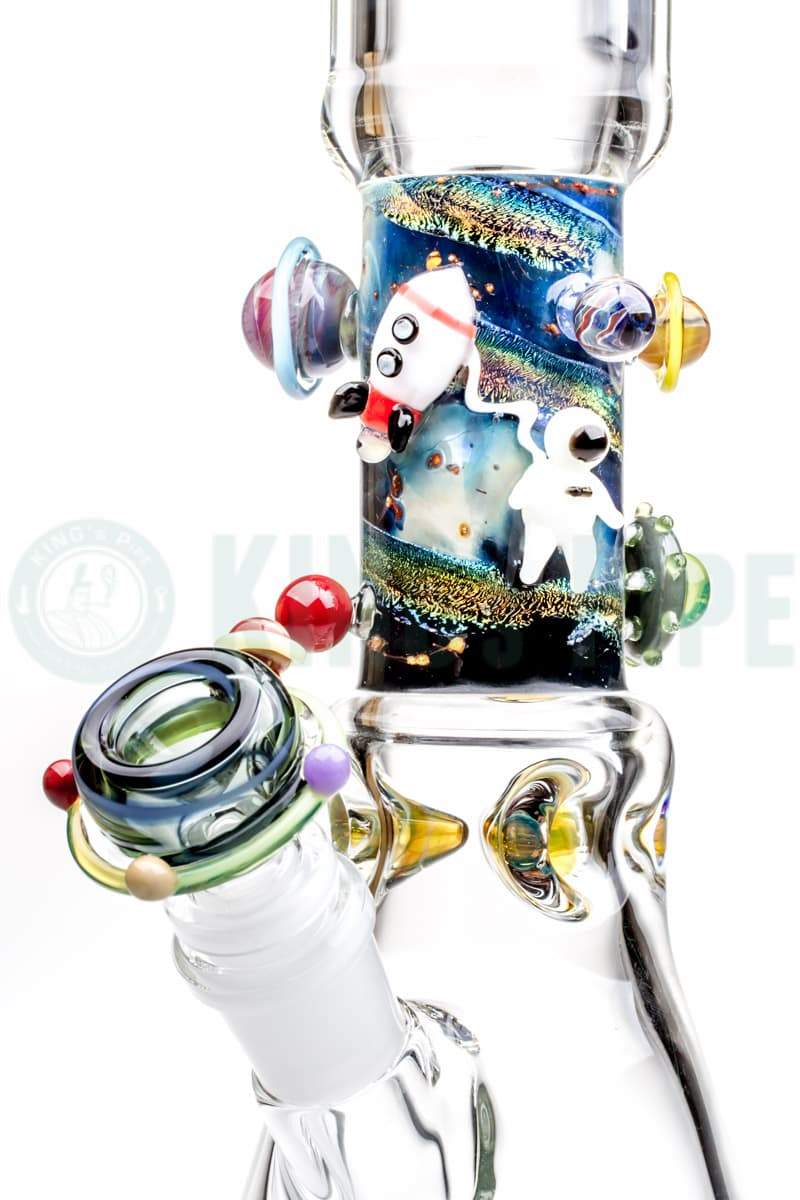 Empire Glassworks - Deep Forest Mini Beaker Bong