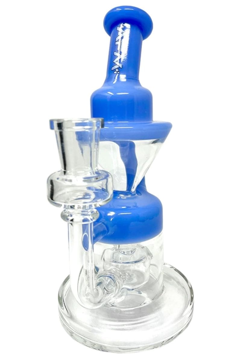 AFM Glass - 8 inch Lilac Recycler Blue