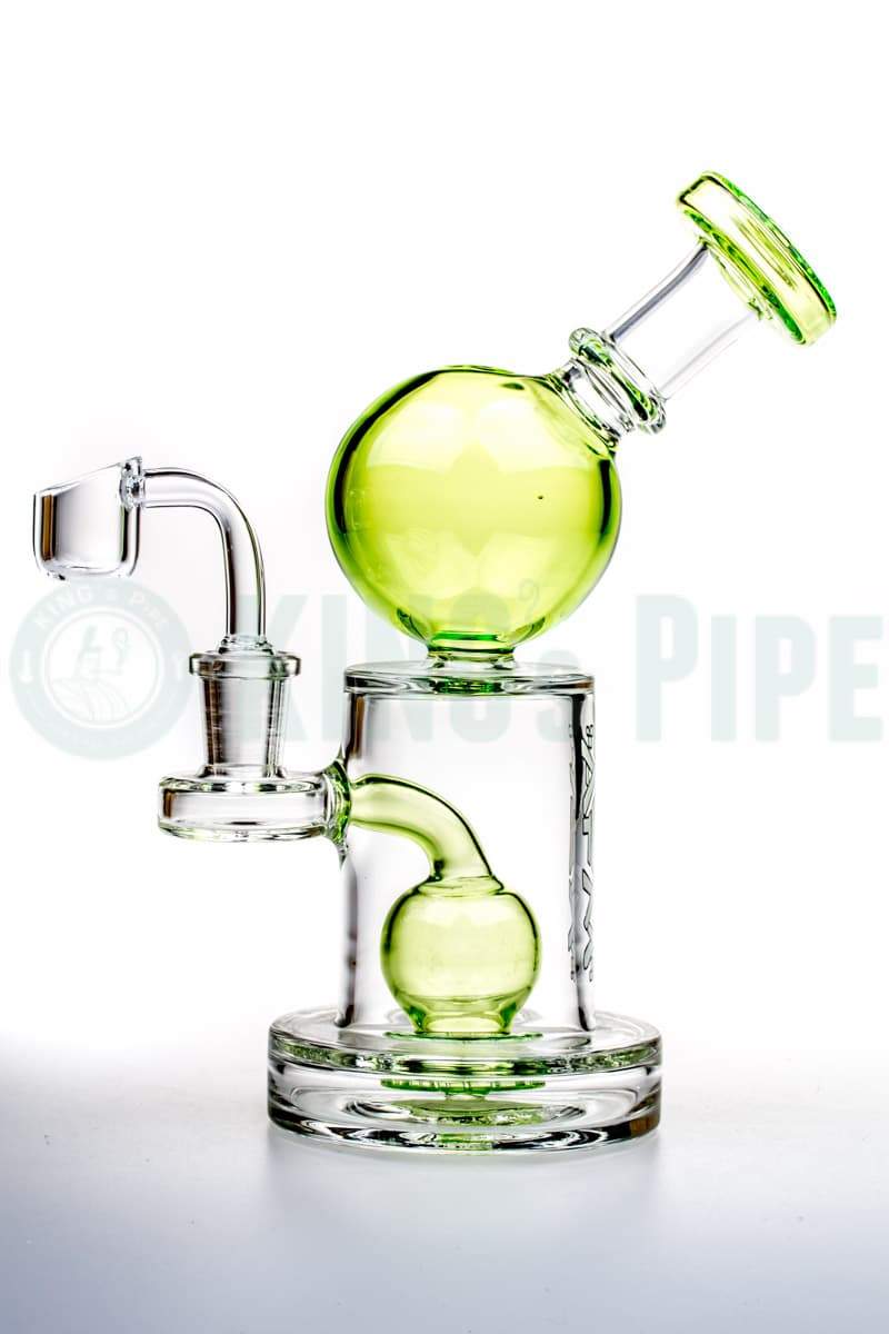 AFM Glass - Double Bubble Dab Oil Rig Lime