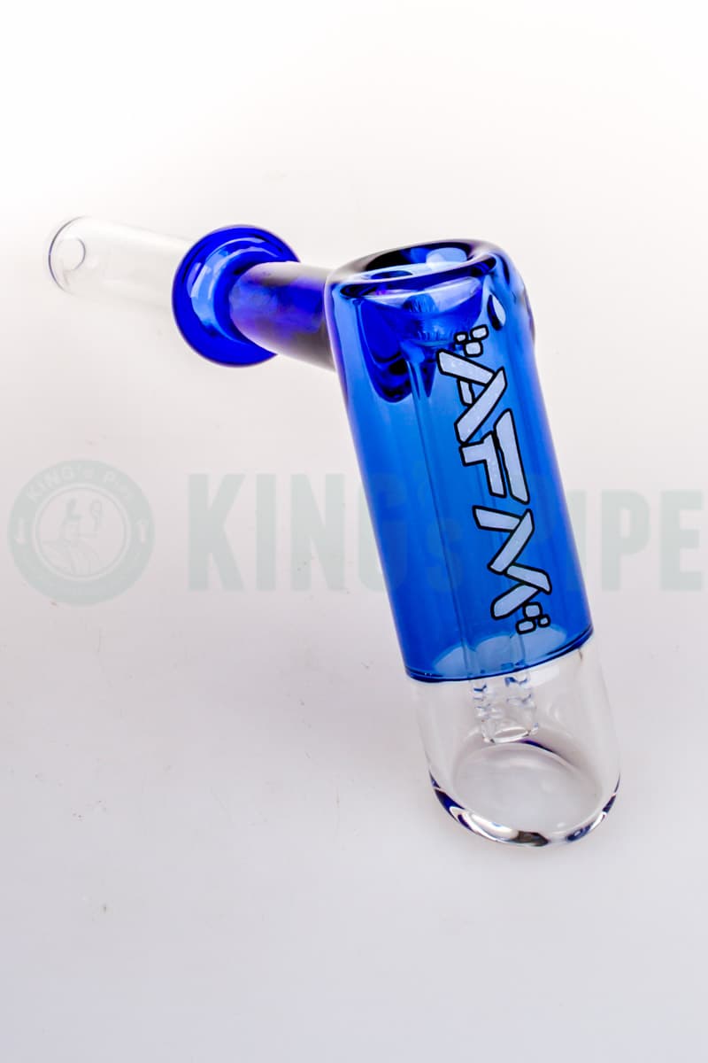 AFM Glass - Hammer Bubbler Pipe Blue