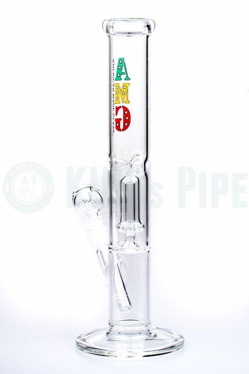 AMG - 13'' Showerhead Perc Straight Water Pipe