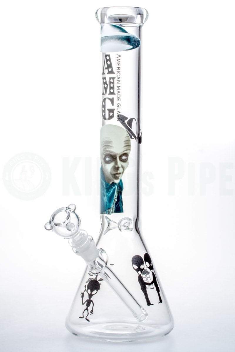 AMG - 15 Inch Alien Beaker Bong