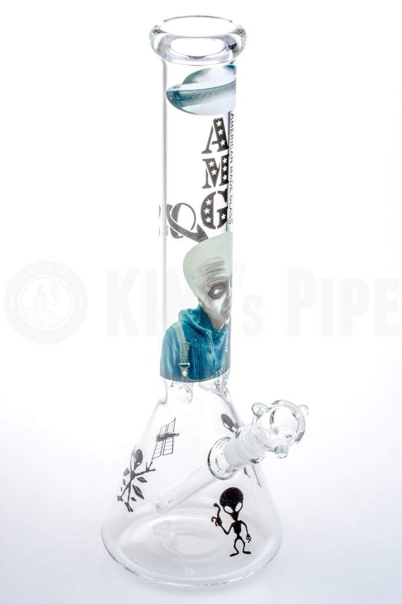 AMG - 15 Inch Alien Beaker Bong