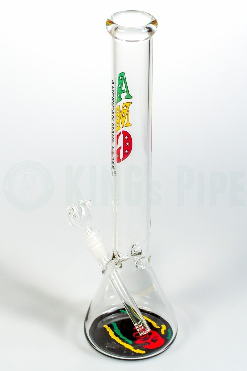 AMG Glass - 18 inch Bob Marley Beaker Bong