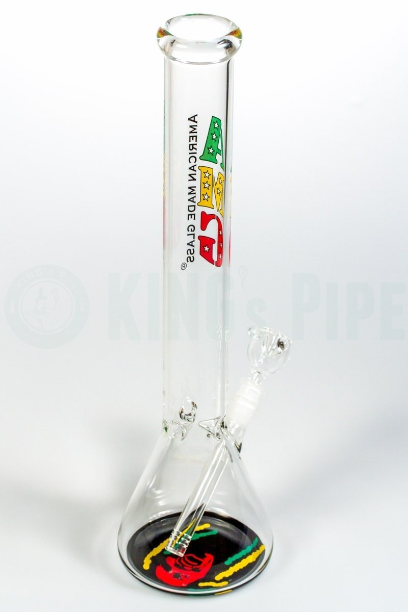 AMG Glass - 18 inch Bob Marley Beaker Bong