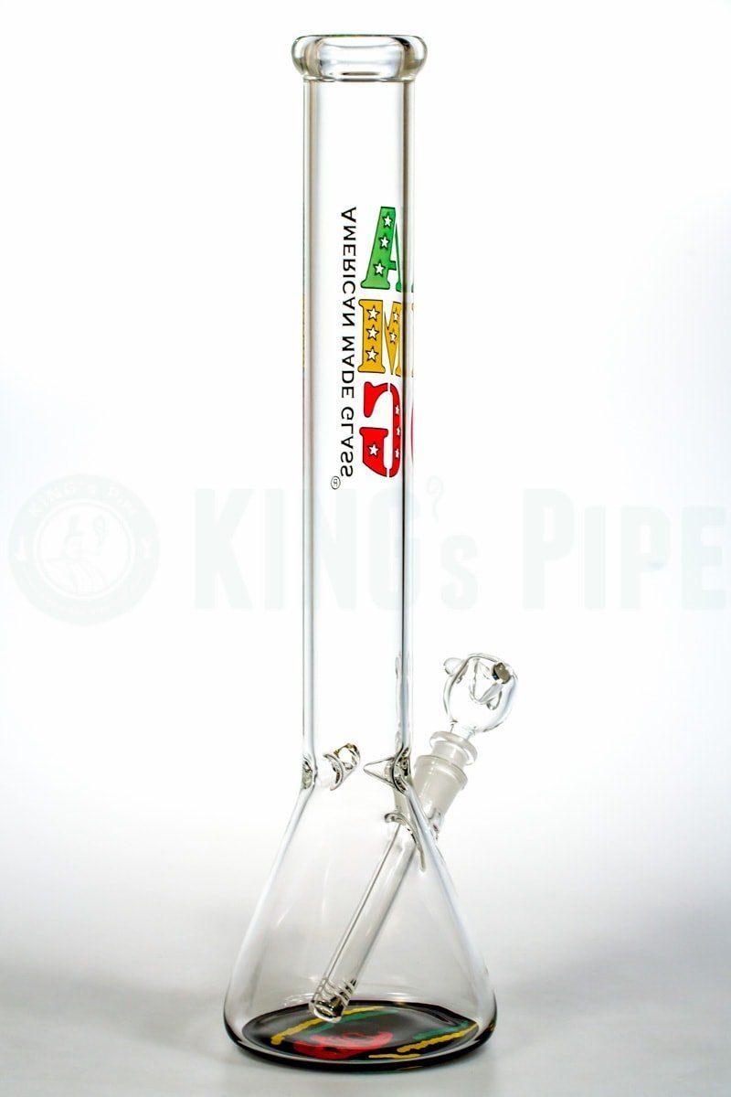 AMG Glass - 18 inch Bob Marley Beaker Bong