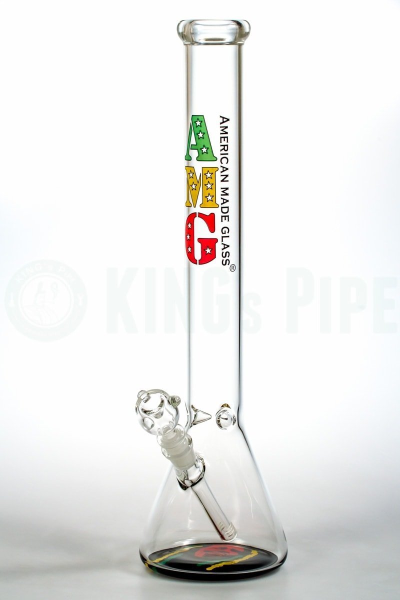 AMG Glass - 18 inch Bob Marley Beaker Bong