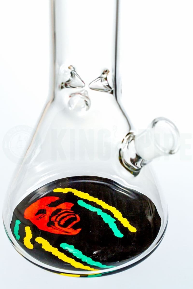 AMG Glass - 18 inch Bob Marley Beaker Bong