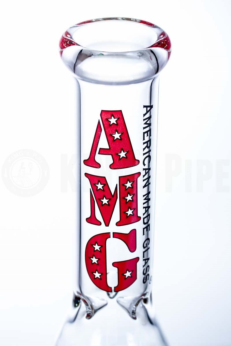 AMG - Tie-Dye Rainbow Beaker Bong