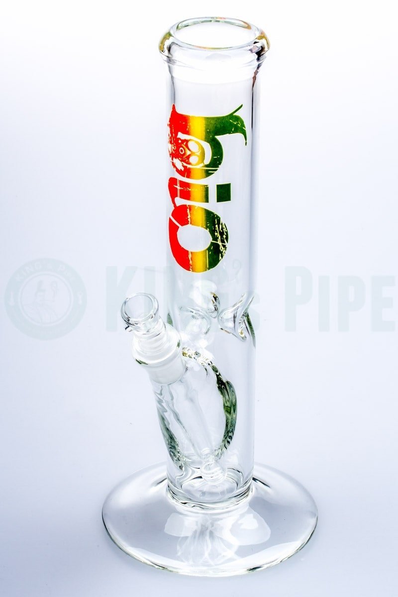 Bio Hazard - 12&#39;&#39; Straight Glass Water Pipe