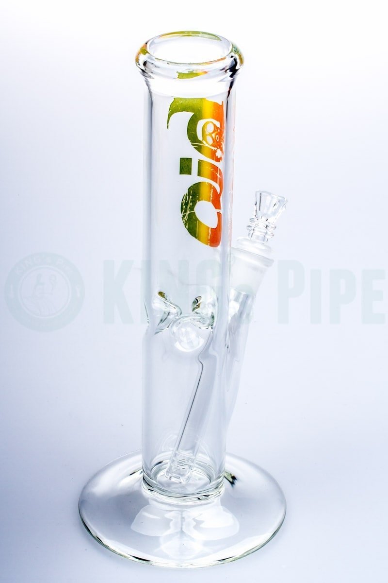 Bio Hazard - 12&#39;&#39; Straight Glass Water Pipe