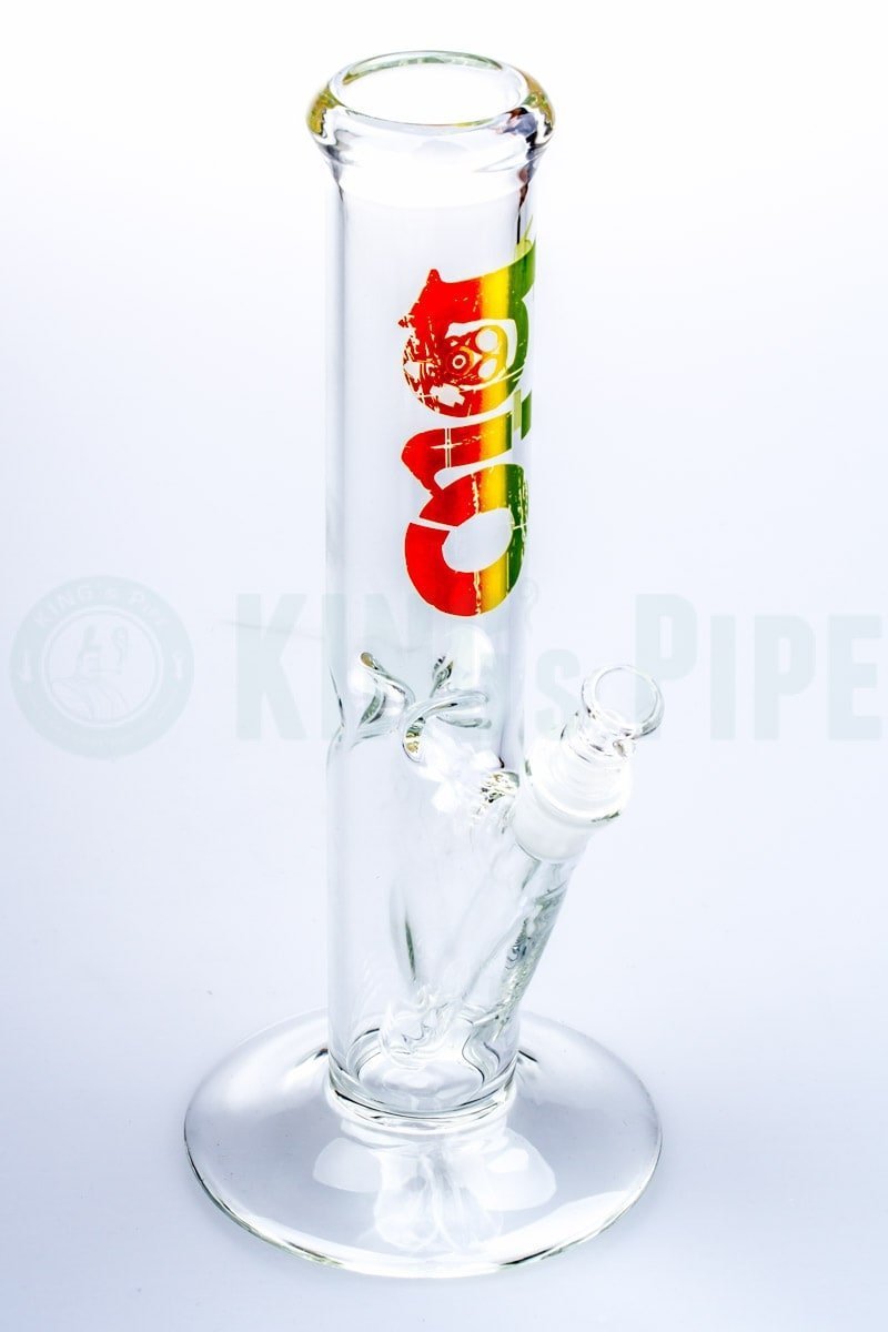 Bio Hazard - 12&#39;&#39; Straight Glass Water Pipe