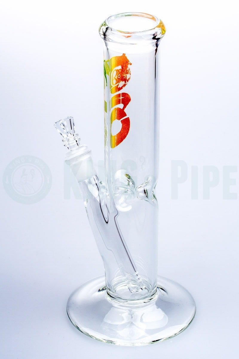 Bio Hazard - 12&#39;&#39; Straight Glass Water Pipe