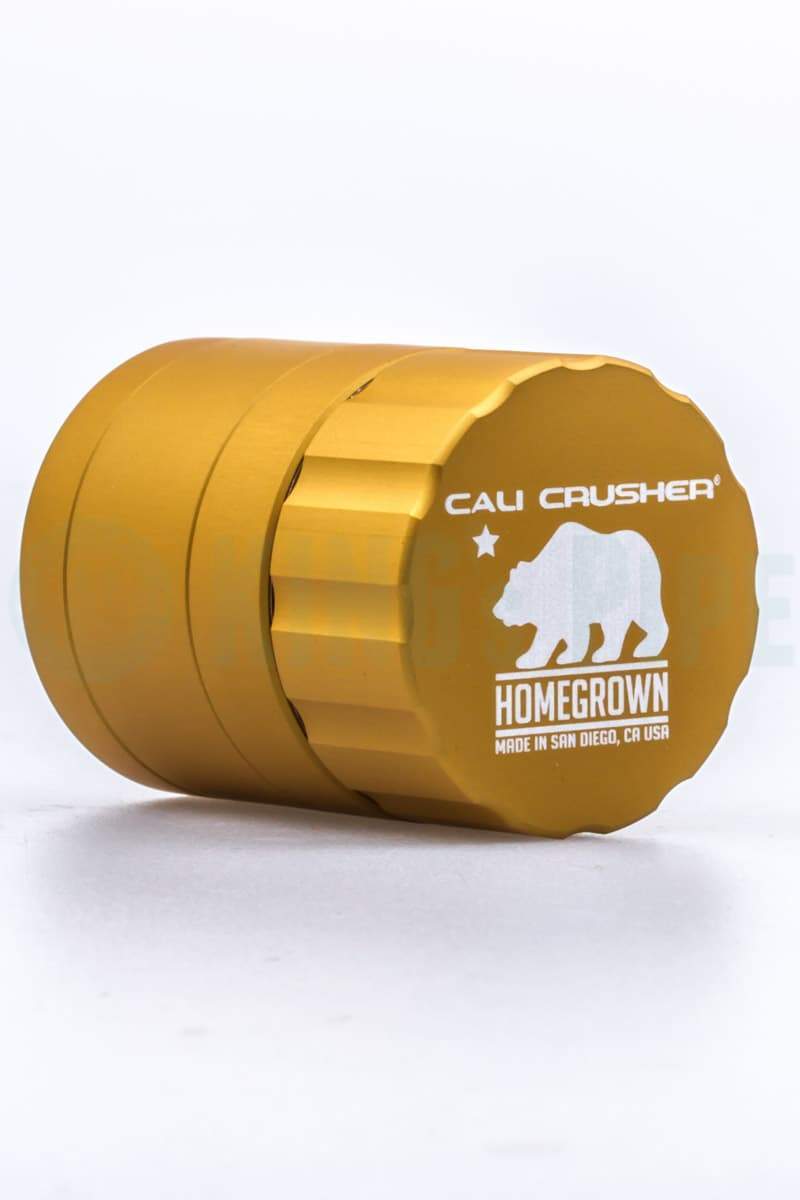 Cali Crusher - Homegrown Pocket 4 Piece Grinder Gold